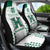 Custom Hawaii Football Car Seat Cover Rainbow Warriors Kakau Pattern LT05 - Polynesian Pride