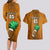 Custom Hawaii Honolulu Football Bowl Couples Matching Long Sleeve Bodycon Dress and Hawaiian Shirt Simple Style LT05 - Polynesian Pride