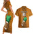 Custom Hawaii Honolulu Football Bowl Couples Matching Short Sleeve Bodycon Dress and Hawaiian Shirt Simple Style LT05 - Polynesian Pride