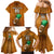 Custom Hawaii Honolulu Football Bowl Family Matching Mermaid Dress and Hawaiian Shirt Simple Style LT05 - Polynesian Pride