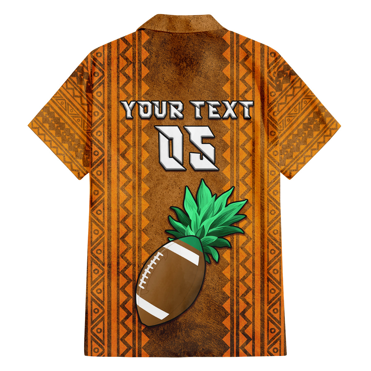 Custom Hawaii Honolulu Football Bowl Family Matching Off Shoulder Long Sleeve Dress and Hawaiian Shirt Simple Style LT05 - Polynesian Pride