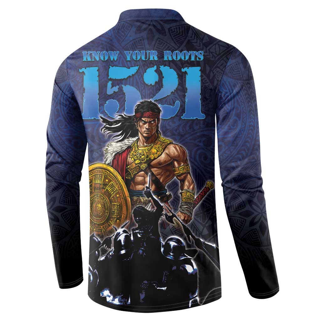 Philippines The First Hero Button Sweatshirt Lapu Lapu Know Your Roots