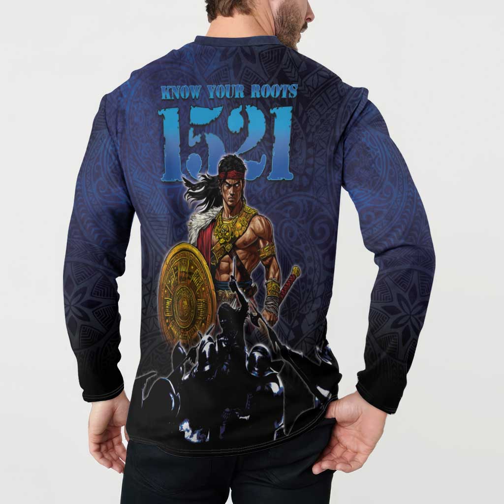 Philippines The First Hero Button Sweatshirt Lapu Lapu Know Your Roots