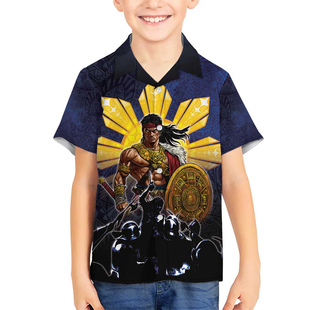 Philippines The First Hero Kid Hawaiian Shirt Lapu Lapu Know Your Roots