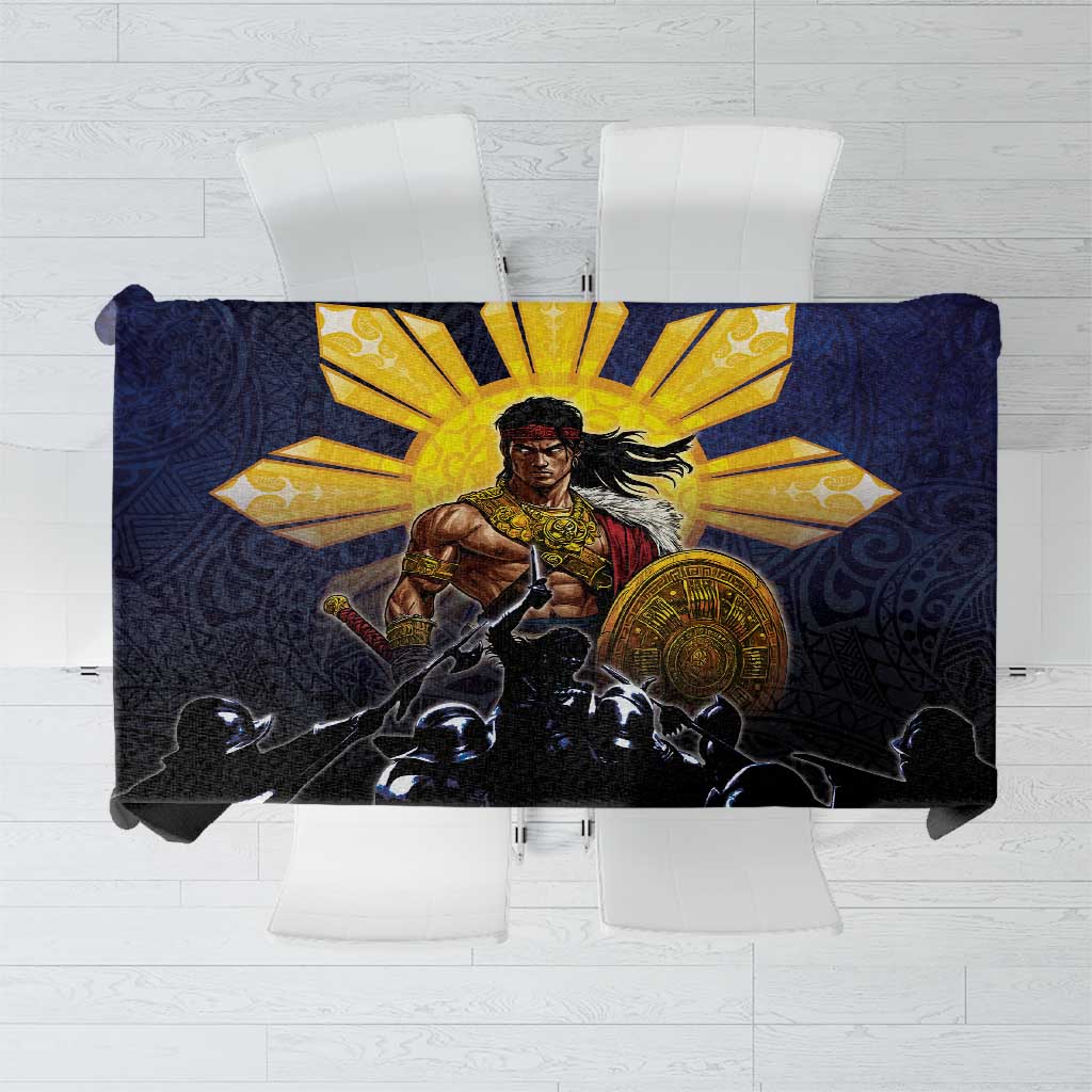 Philippines The First Hero Tablecloth Lapu Lapu Know Your Roots