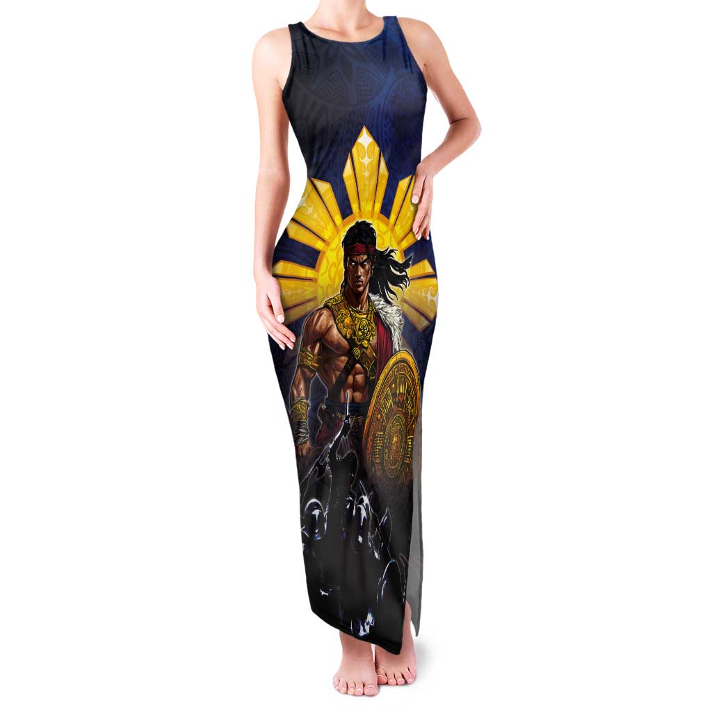 Philippines The First Hero Tank Maxi Dress Lapu Lapu Know Your Roots