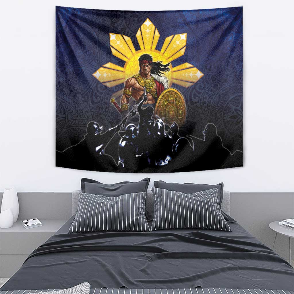 Philippines The First Hero Tapestry Lapu Lapu Know Your Roots