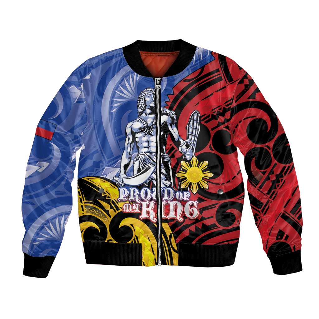 Philippines Lapu-Lapu Bomber Jacket Proud Of My King