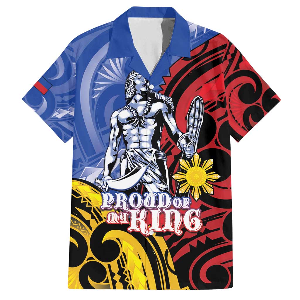 Philippines Lapu-Lapu Family Matching Long Sleeve Bodycon Dress and Hawaiian Shirt Proud Of My King