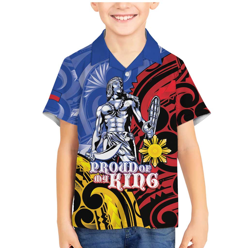 Philippines Lapu-Lapu Family Matching Mermaid Dress and Hawaiian Shirt Proud Of My King