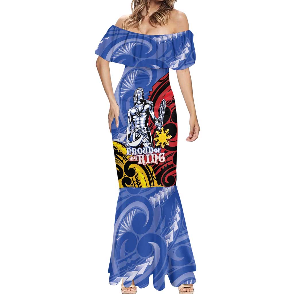 Philippines Lapu-Lapu Mermaid Dress Proud Of My King