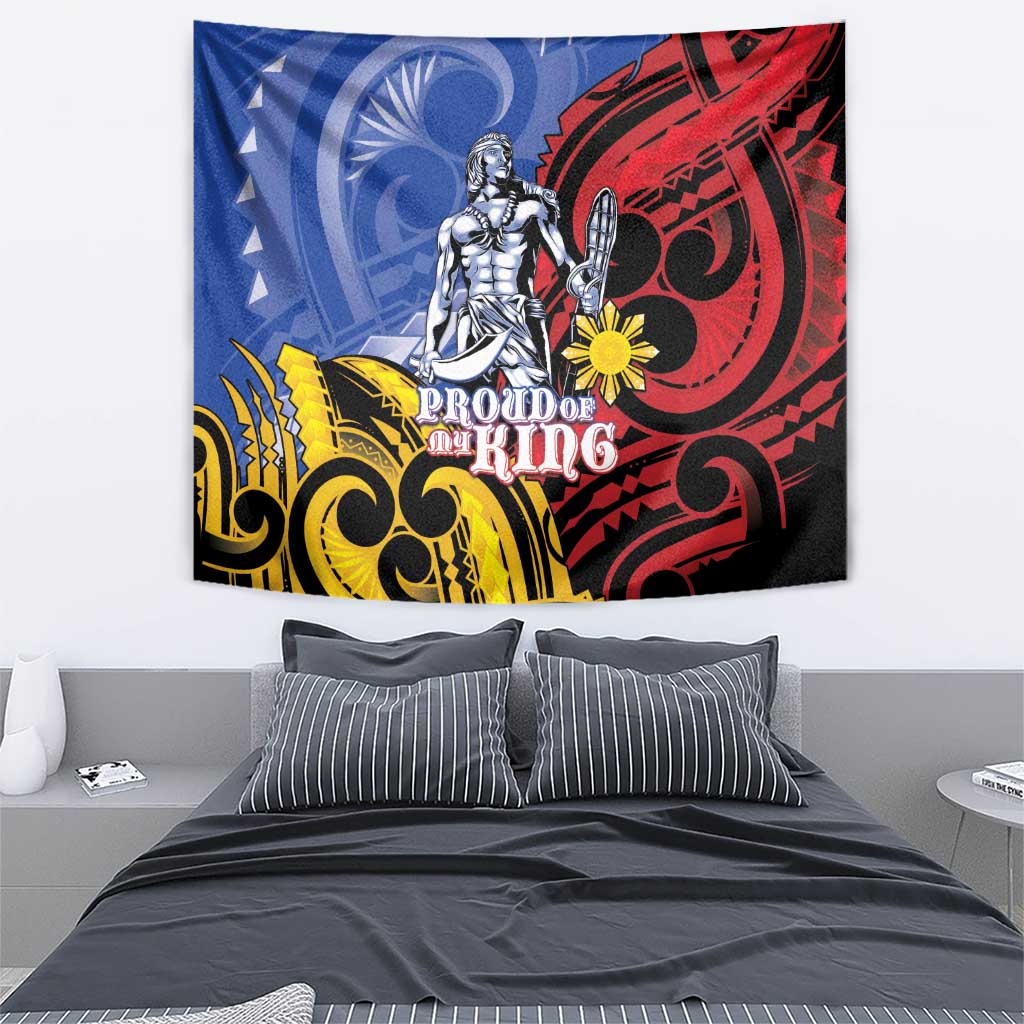 Philippines Lapu-Lapu Tapestry Proud Of My King