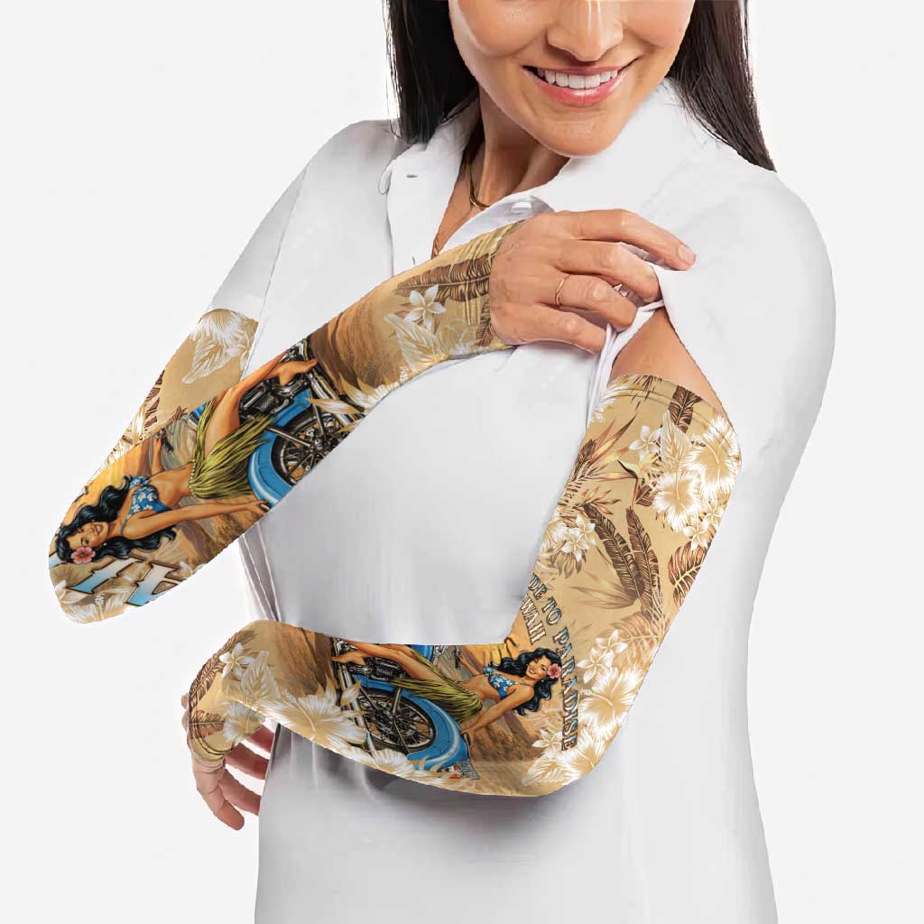 Aloha Hawaii Biker Arm Sleeves Ride To Paradise