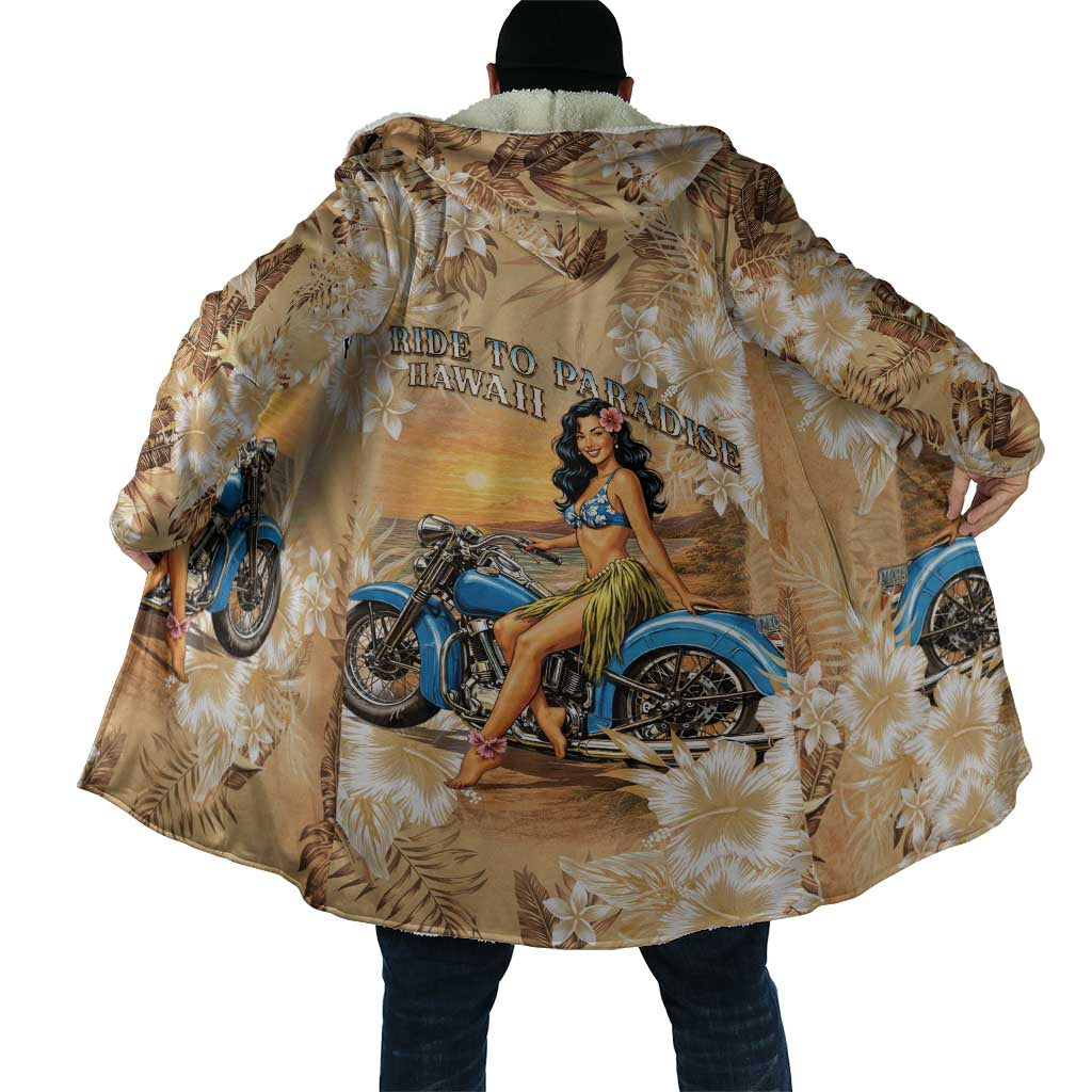 Aloha Hawaii Biker Cloak Ride To Paradise LT05 - Polynesian Pride