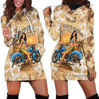 Aloha Hawaii Biker Hoodie Dress Ride To Paradise LT05 - Polynesian Pride