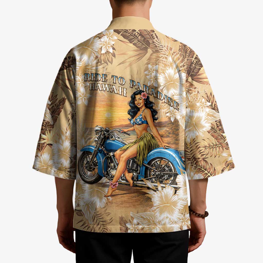 Aloha Hawaii Biker Kimono Ride To Paradise LT05 - Polynesian Pride