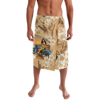 Aloha Hawaii Biker Lavalava Ride To Paradise LT05 Beige - Polynesian Pride