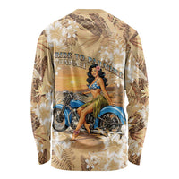 Aloha Hawaii Biker Long Sleeve Shirt Ride To Paradise LT05 - Polynesian Pride