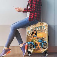 Aloha Hawaii Biker Luggage Cover Ride To Paradise