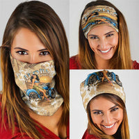 Aloha Hawaii Biker Neck Gaiter Ride To Paradise LT05 - Polynesian Pride