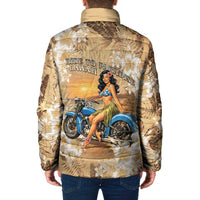 Aloha Hawaii Biker Padded Jacket Ride To Paradise LT05 - Polynesian Pride