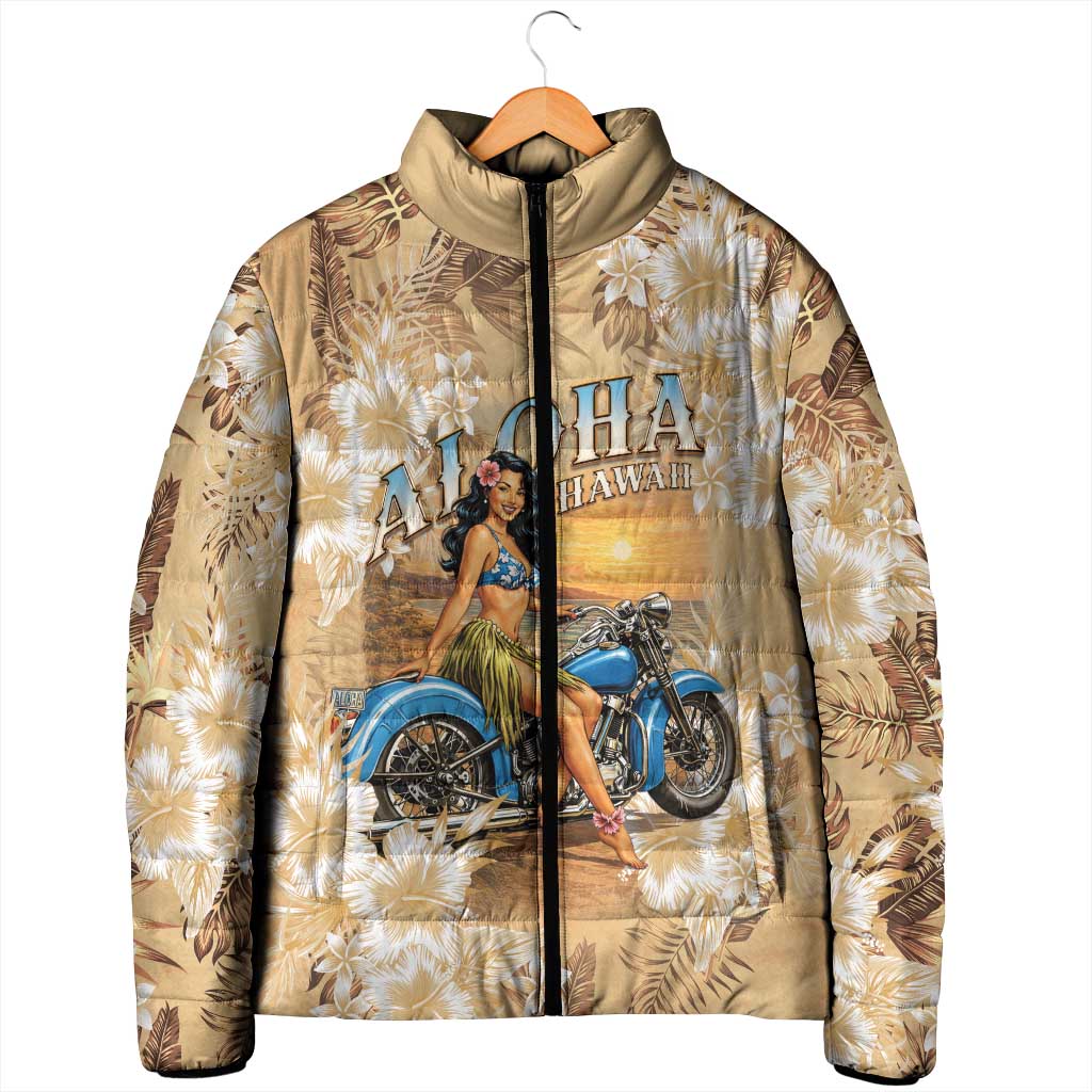 Aloha Hawaii Biker Padded Jacket Ride To Paradise LT05 - Polynesian Pride