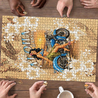 Aloha Hawaii Biker Puzzle Ride To Paradise