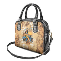 Aloha Hawaii Biker Shoulder Handbag Ride To Paradise LT05 - Polynesian Pride