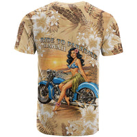 Aloha Hawaii Biker T Shirt Ride To Paradise