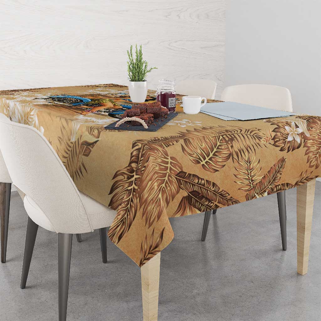 Aloha Hawaii Biker Tablecloth Ride To Paradise LT05 - Polynesian Pride