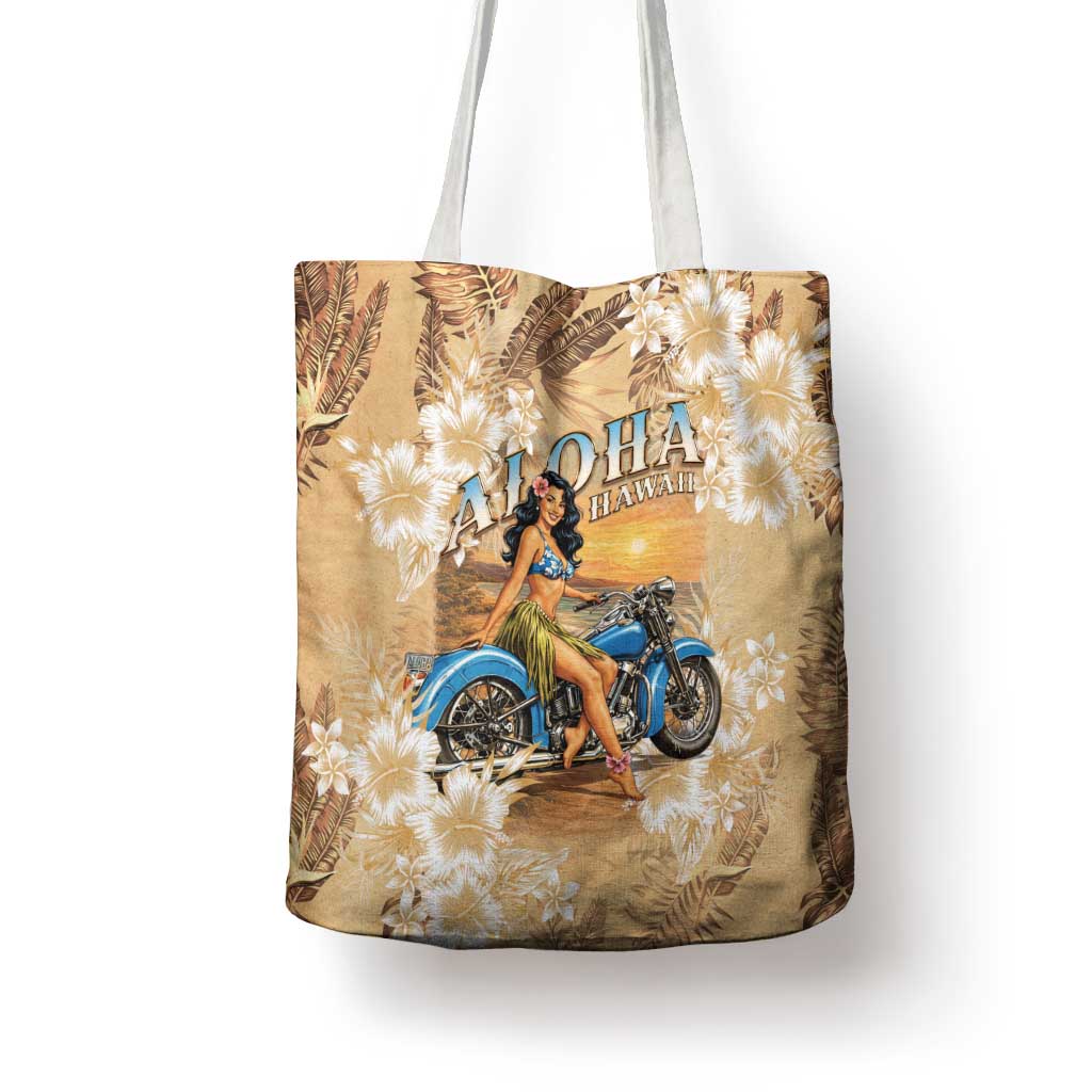 Aloha Hawaii Biker Tote Bag Ride To Paradise LT05 - Polynesian Pride