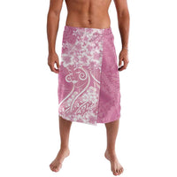 Polynesian Women's Day Lavalava Pink Hibiscus Flowers With Polynesian Pattern LT05 Pink - Polynesian Pride