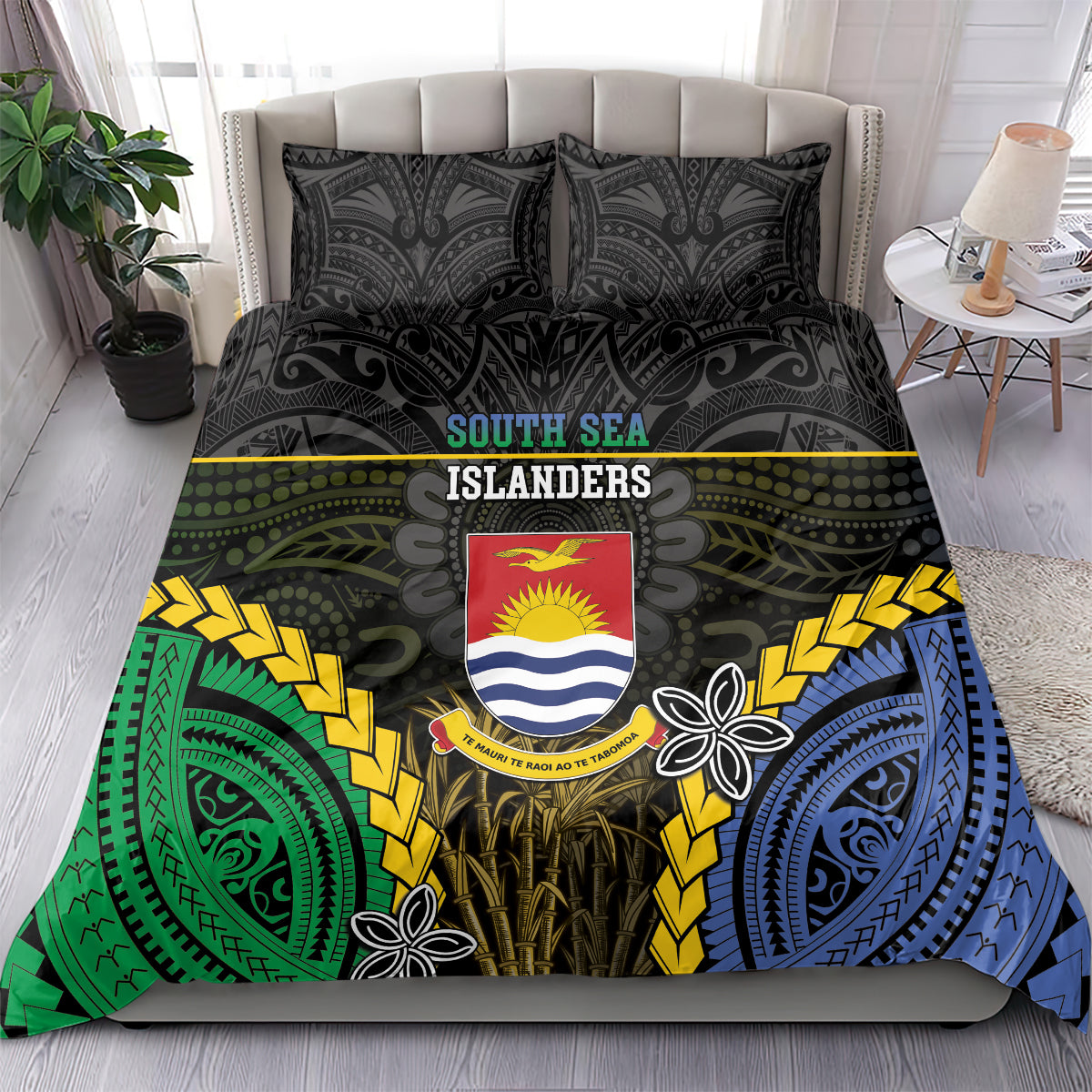 South Sea Islanders And Gilbert Islands Bedding Set Kanakas Polynesian Pattern LT05 - Polynesian Pride
