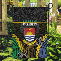 South Sea Islanders And Gilbert Islands Garden Flag Kanakas Polynesian Pattern LT05 Garden Flag Black - Polynesian Pride