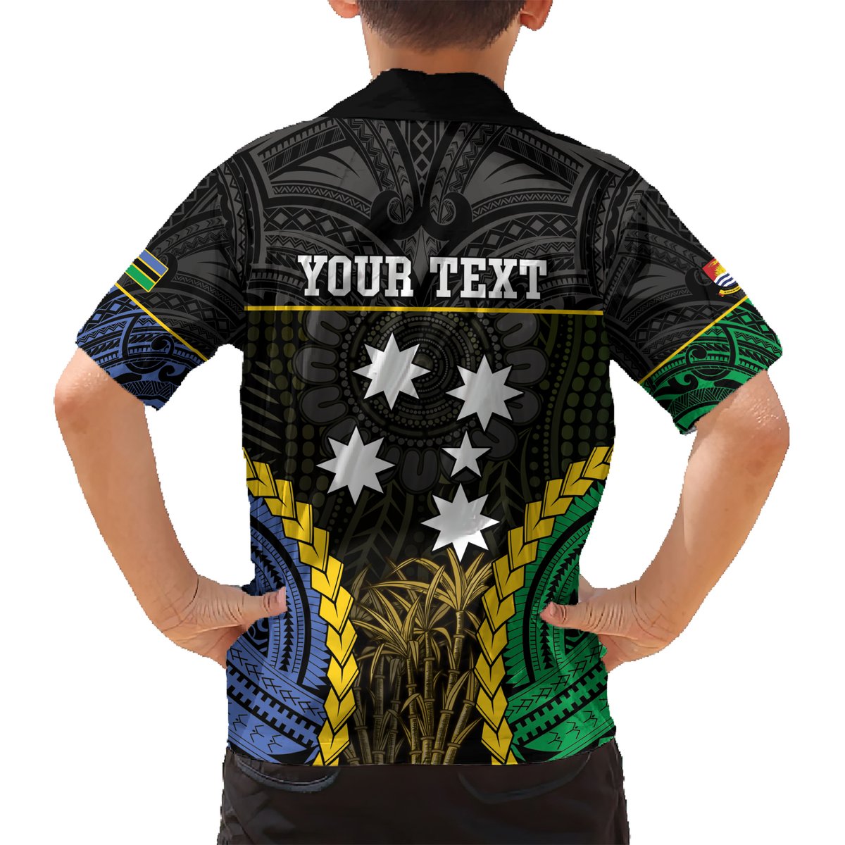 Personalised South Sea Islanders And Gilbert Islands Hawaiian Shirt Kanakas Polynesian Pattern LT05 - Polynesian Pride