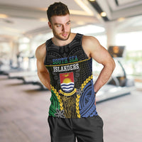 Personalised South Sea Islanders And Gilbert Islands Men Tank Top Kanakas Polynesian Pattern