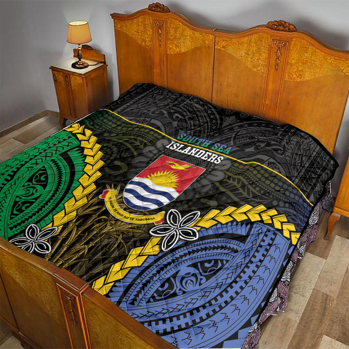 South Sea Islanders And Gilbert Islands Quilt Kanakas Polynesian Pattern