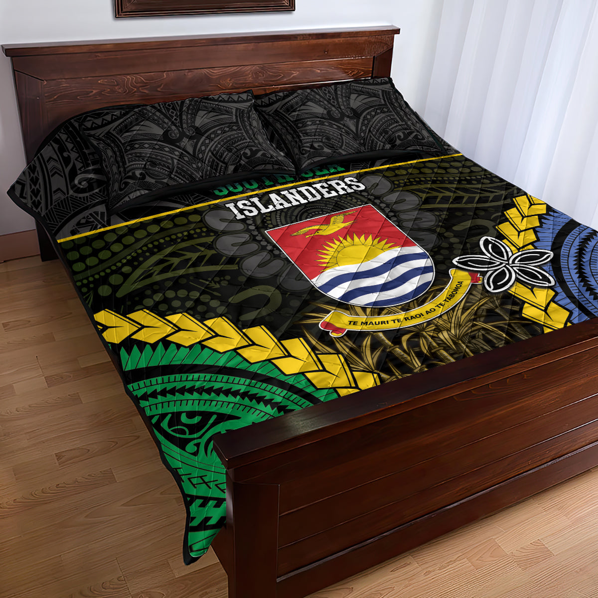 South Sea Islanders And Gilbert Islands Quilt Bed Set Kanakas Polynesian Pattern LT05 - Polynesian Pride
