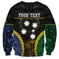 Personalised South Sea Islanders And Gilbert Islands Sweatshirt Kanakas Polynesian Pattern LT05 - Polynesian Pride
