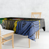 South Sea Islanders And Gilbert Islands Tablecloth Kanakas Polynesian Pattern LT05 - Polynesian Pride