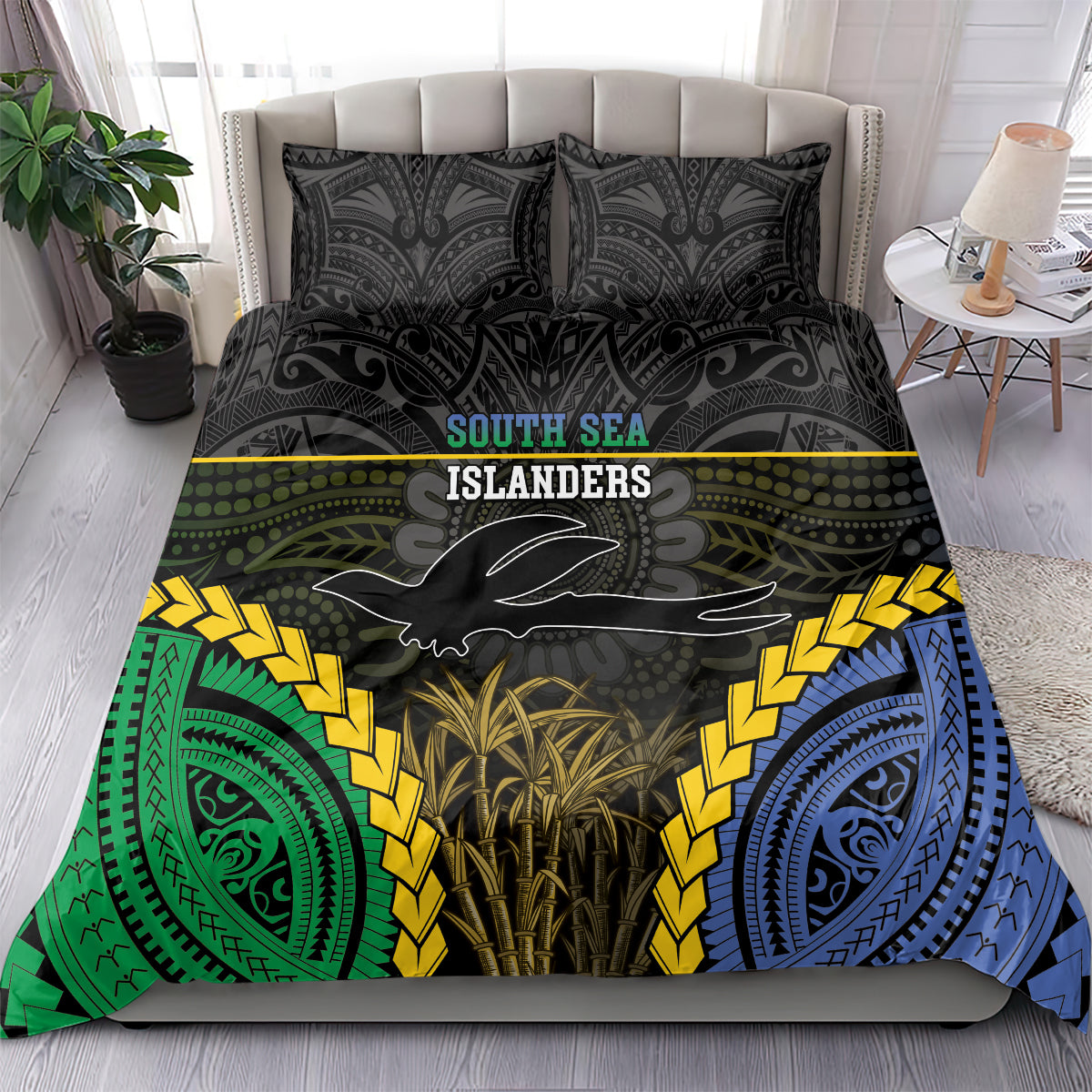 South Sea Islanders And New Ireland Bedding Set Kanakas Polynesian Pattern LT05 - Polynesian Pride