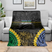 South Sea Islanders And New Ireland Blanket Kanakas Polynesian Pattern LT05 - Polynesian Pride