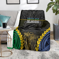 South Sea Islanders And New Ireland Blanket Kanakas Polynesian Pattern LT05 - Polynesian Pride