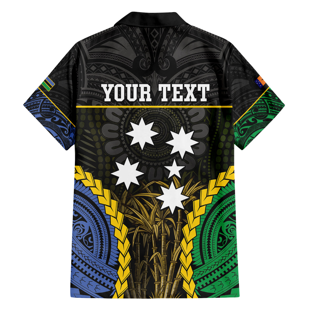 Personalised South Sea Islanders And New Ireland Family Matching Tank Maxi Dress and Hawaiian Shirt Kanakas Polynesian Pattern