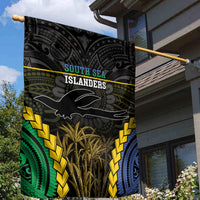 South Sea Islanders And New Ireland Garden Flag Kanakas Polynesian Pattern LT05 - Polynesian Pride