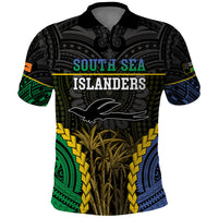 Personalised South Sea Islanders And New Ireland Polo Shirt Kanakas Polynesian Pattern