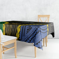 South Sea Islanders And New Ireland Tablecloth Kanakas Polynesian Pattern LT05 - Polynesian Pride