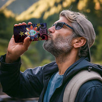 Philippines Guam 4 in 1 Can Cooler Tumbler Filipino Sun With Guaman Seal