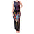 Philippines Guam Tank Maxi Dress Filipino Sun With Guaman Seal