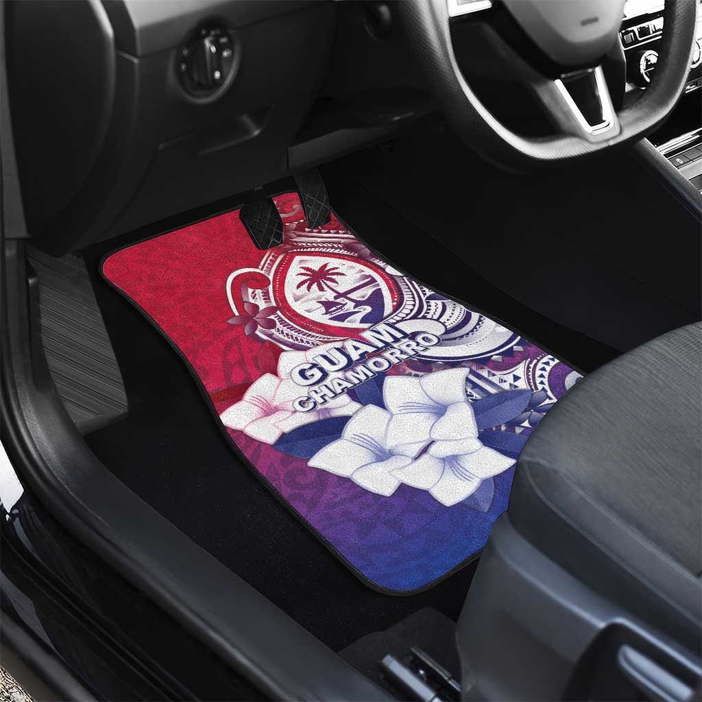 Guam Gadao Car Mats Hafa Adai Micronesian Tribal Pattern